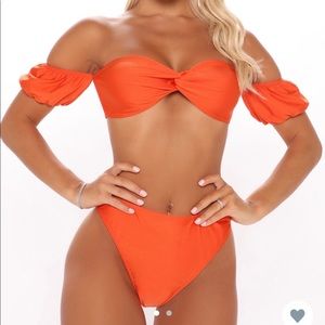 Fashion Nova Swim Off Shoulder